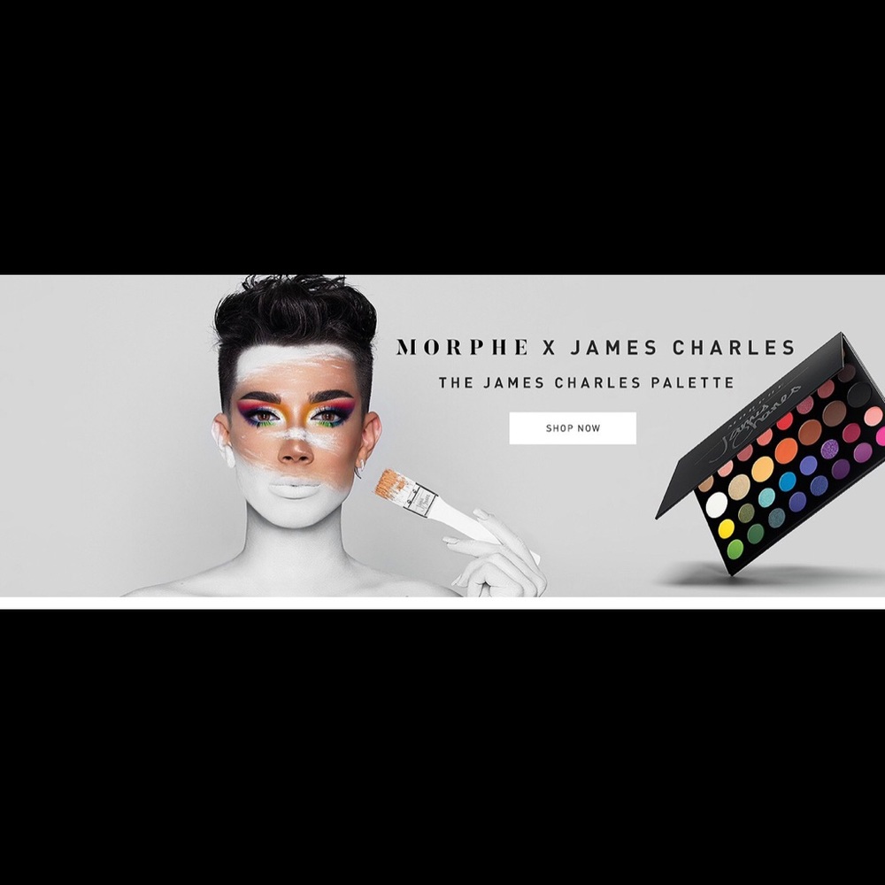 James Charles eyeshadow palette